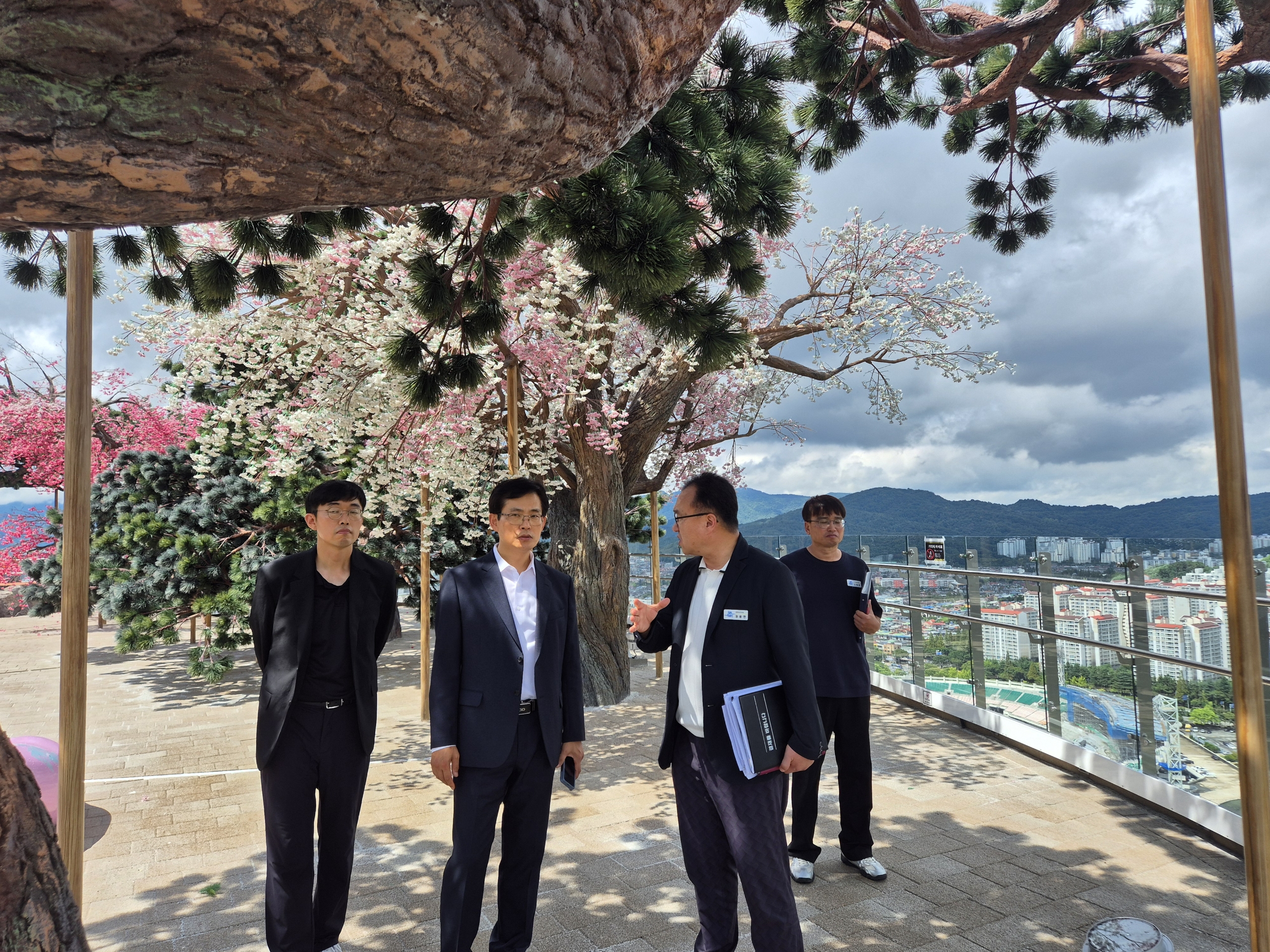 창원특례시 제2부시장, 대상공원 주요시설 현장점검