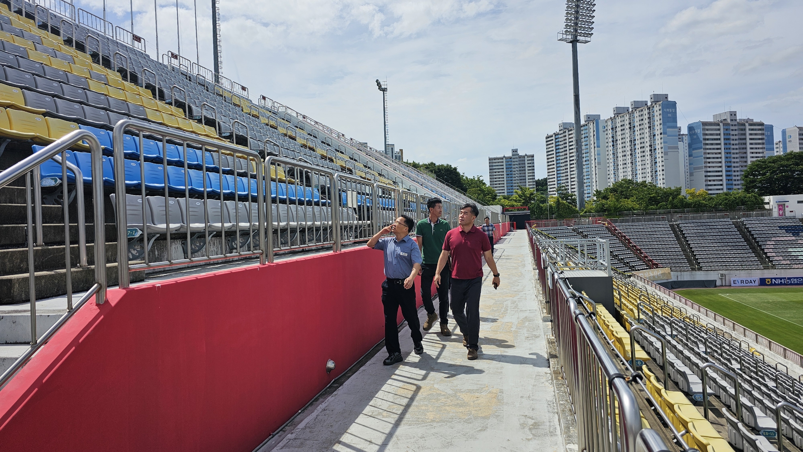 창원특례시, 창원축구센터 시설물 긴급 안전점검