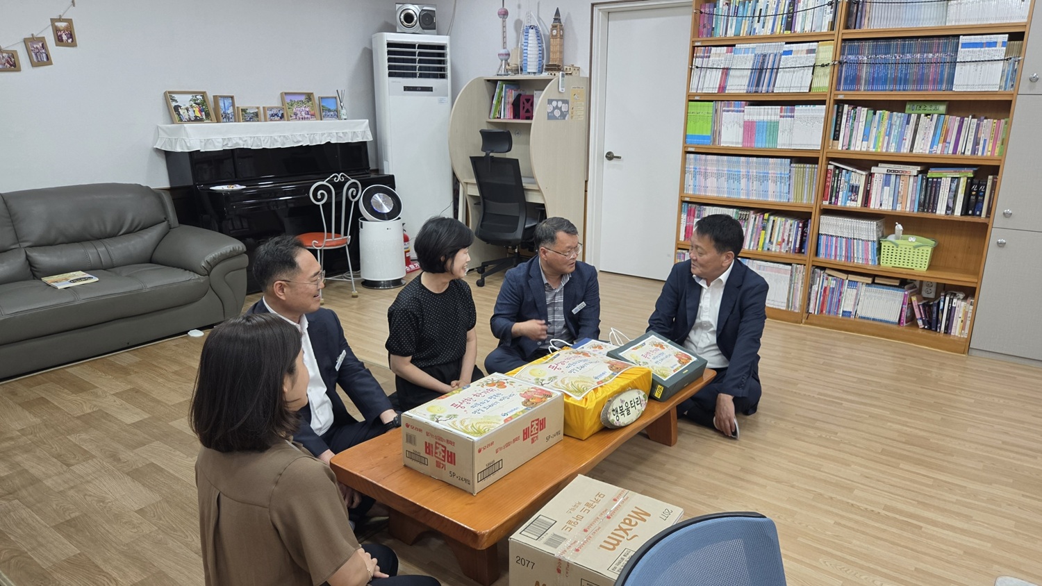 창원특례시 해양항만수산국, 추석맞아 행복울타리에 따뜻한 추석 온정 나눠